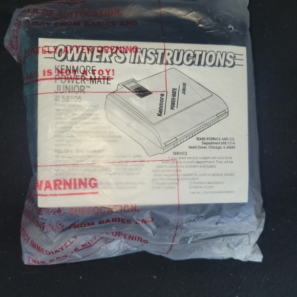 Kenmore power-mate‎ junior - Picture 3 of 5